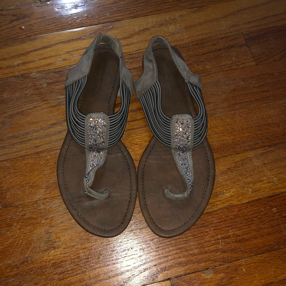 Brown sandals